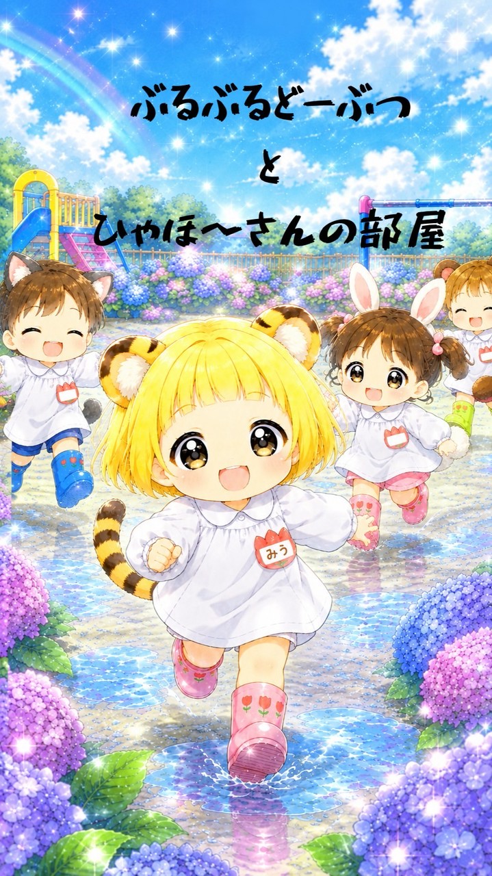 ぶるぶるどーぶつとひゃほ〜さんの部屋