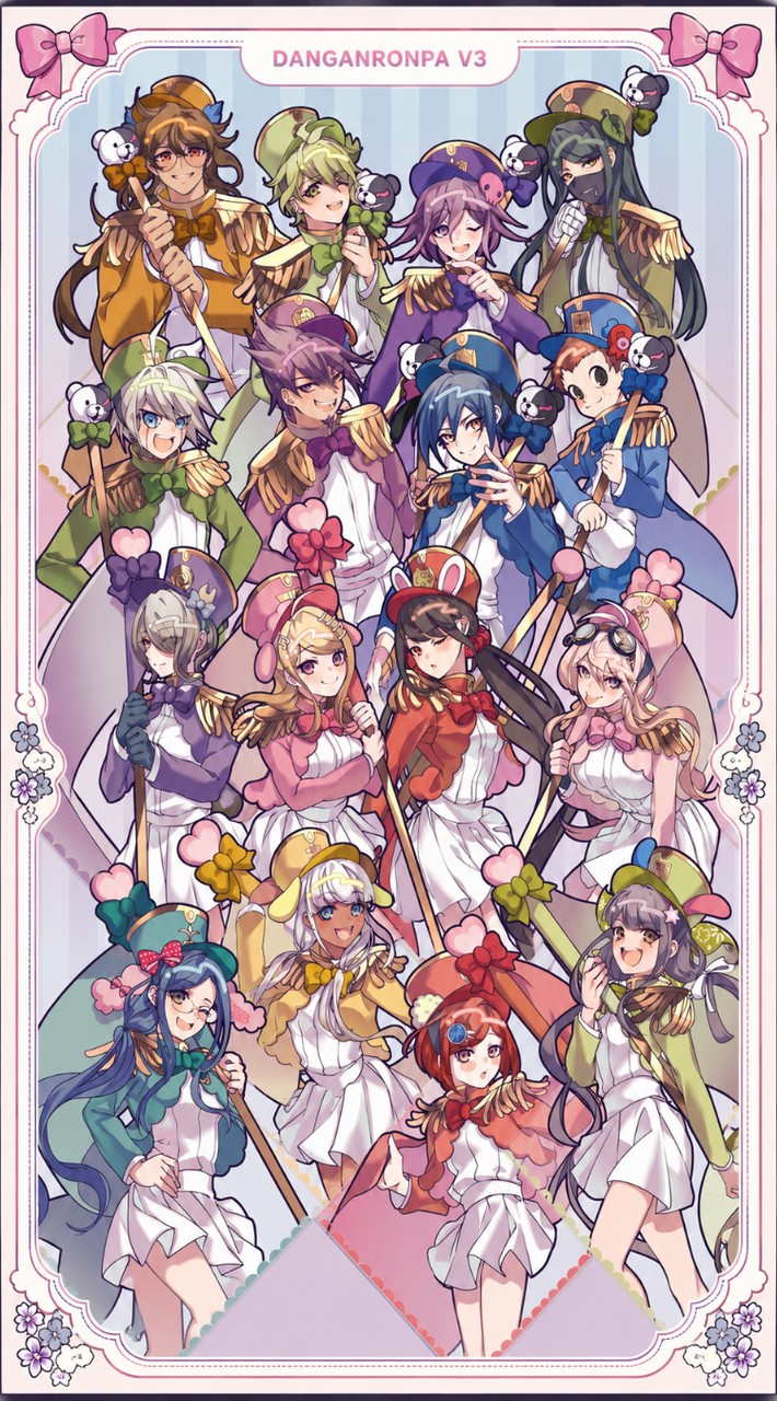 ダンロン！学園生活でシェアハウス？！ハントあり！ダンガンロンパV3のみ！再建！