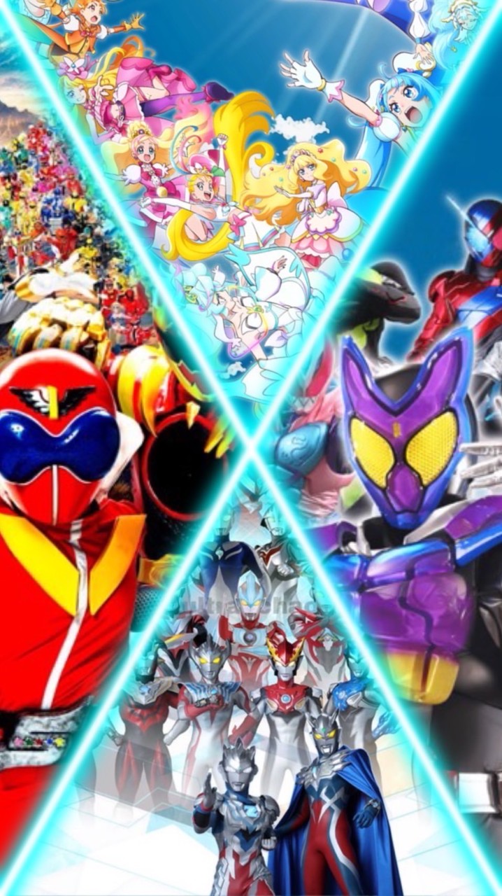 仮面ライダー×スーパー戦隊×プリキュア×ウルトラマン× PROJECT R.E.D. なりきり