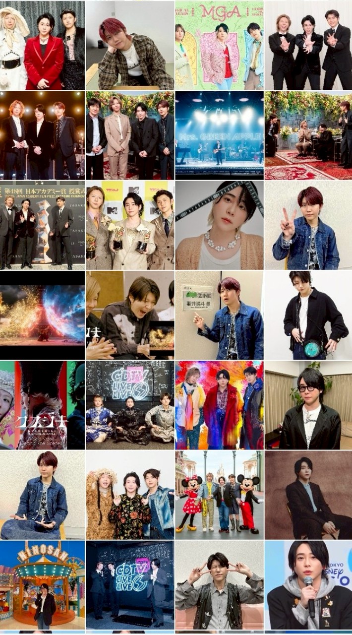 ミセス、Snow Man、なにわ男子、西原至、M!LK好きな子おいで－！