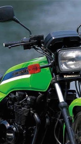 Z400GP、Z550GP乗り