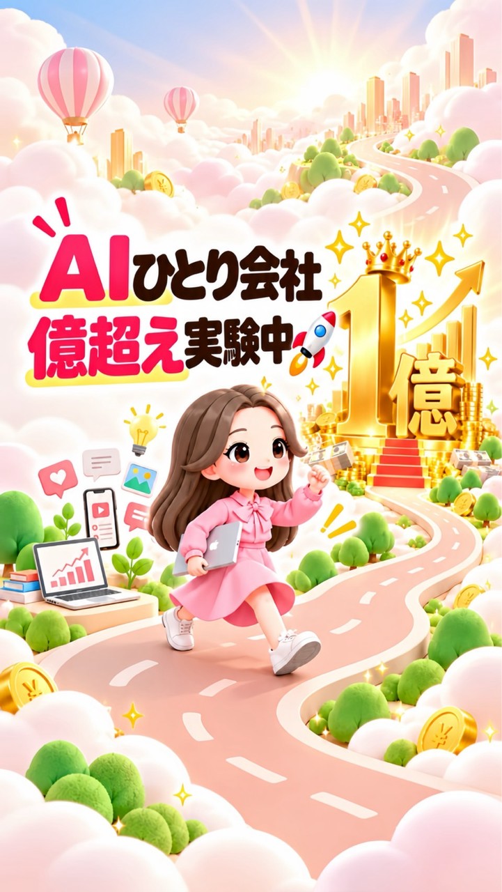 ゆ〜わ 【AIひとり会社】億超え実験中🚀